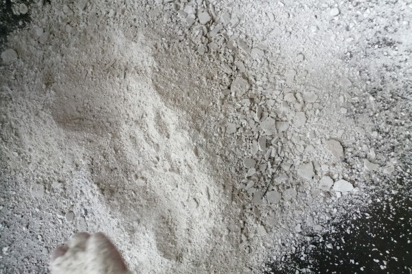 生石灰試機(jī)現(xiàn)場